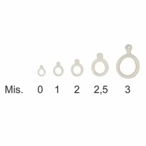 ANELLI ELASTICI PER ESCHE