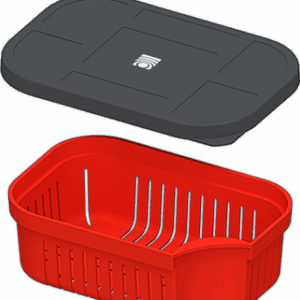 BAITSAFE BOX 0.6 SEALED+STRAINER
